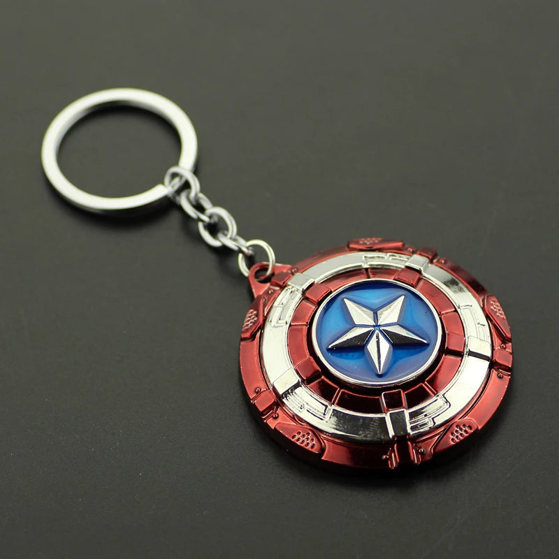 Captain America Shield Keychain