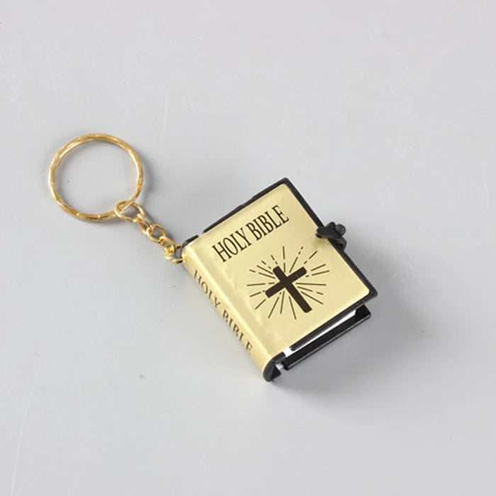 Fashion Holy Bible Keychain