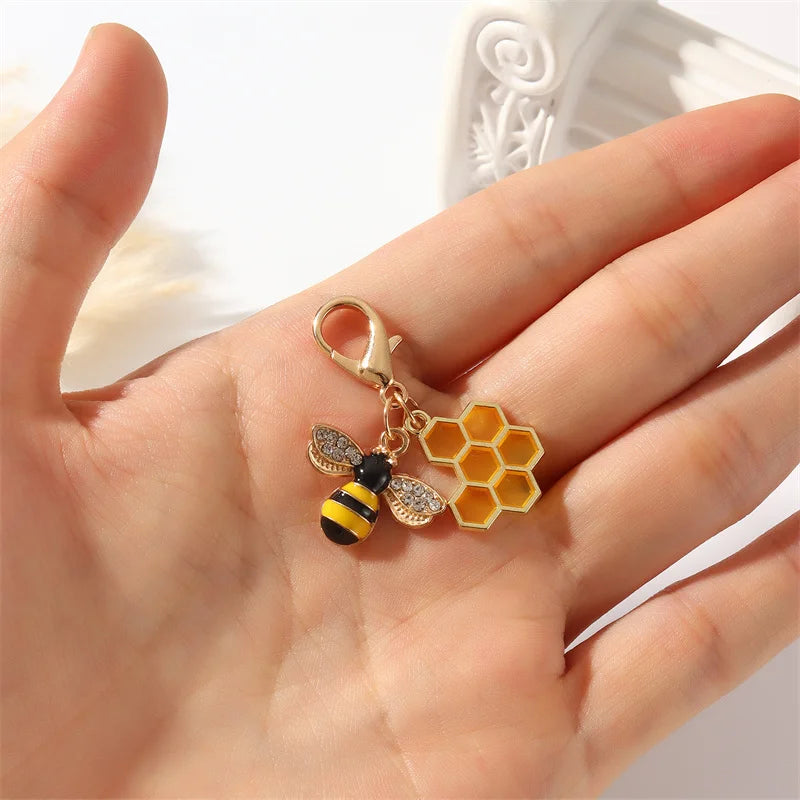 Cute Bee Keychain
