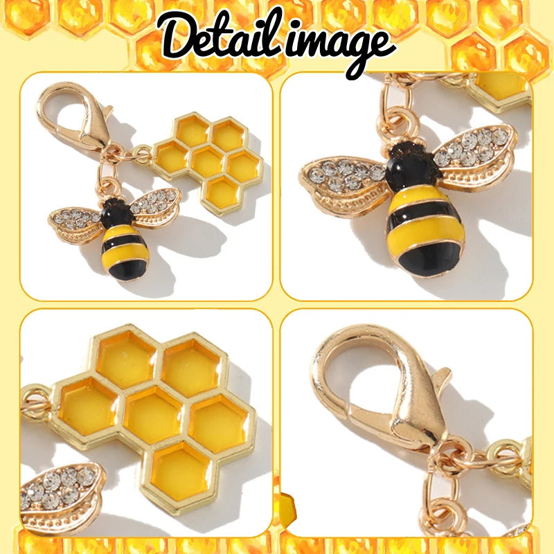 Cute Bee Keychain