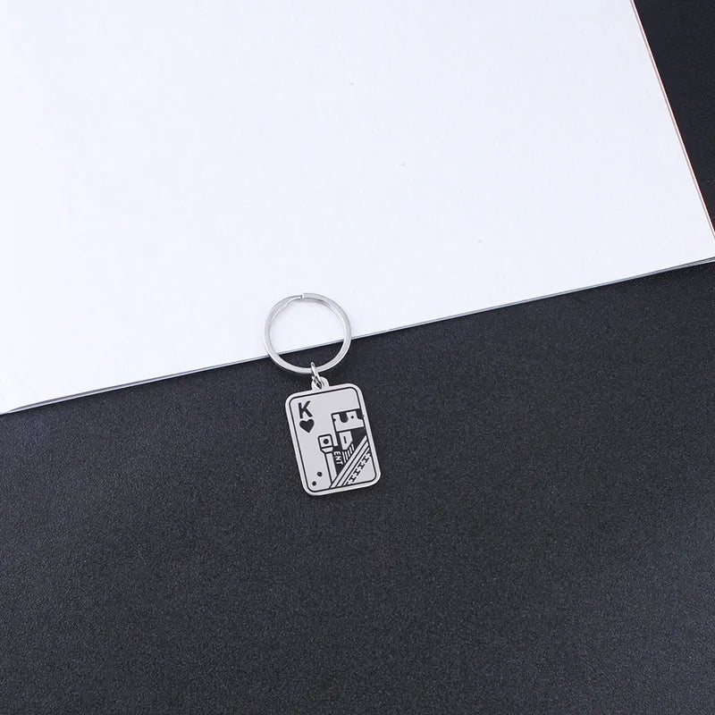 Ace of Spades Keychain