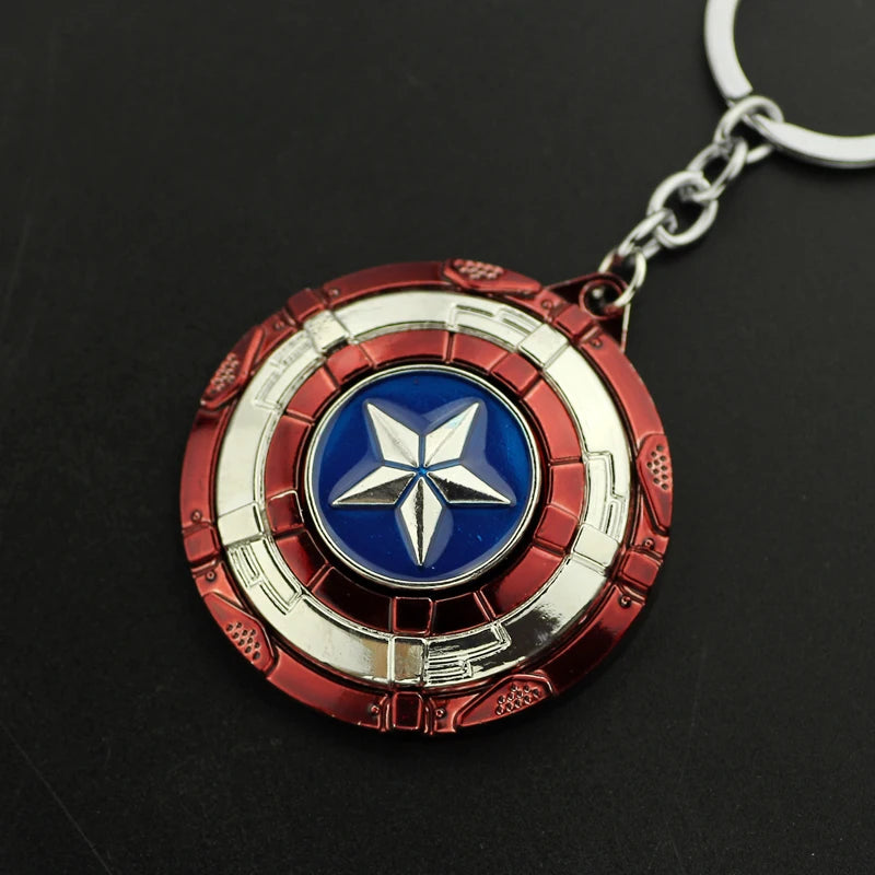 Captain America Shield Keychain