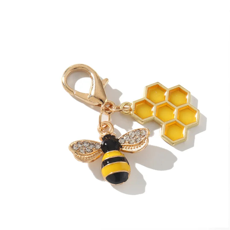 Cute Bee Keychain