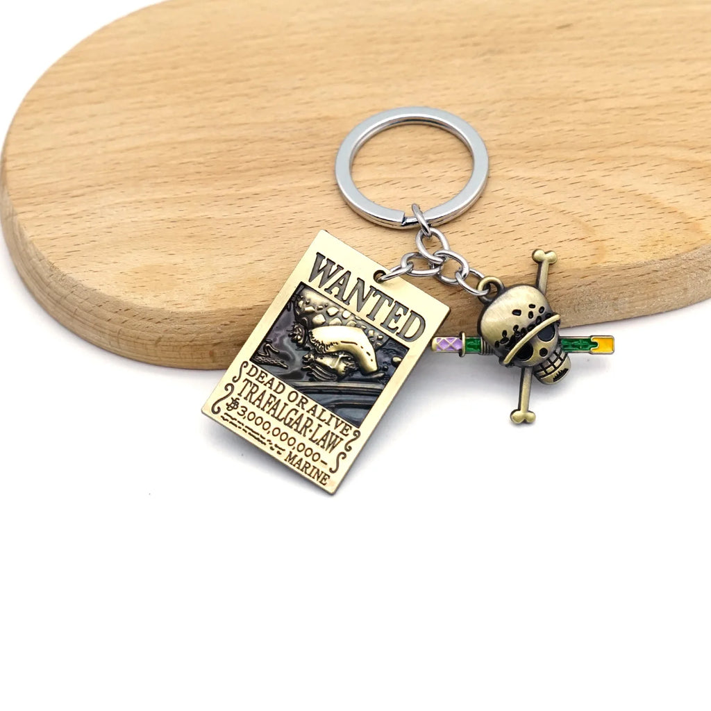 Wanted One Piece Keychain