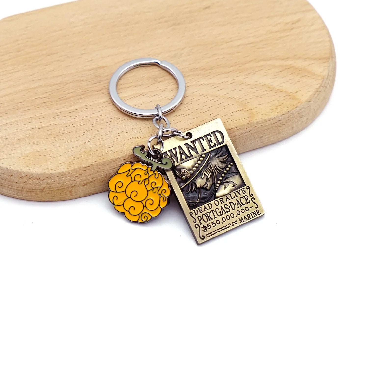 Wanted One Piece Keychain