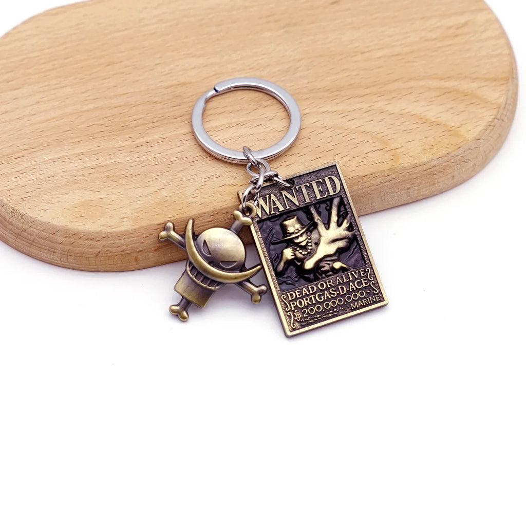 Wanted One Piece Keychain