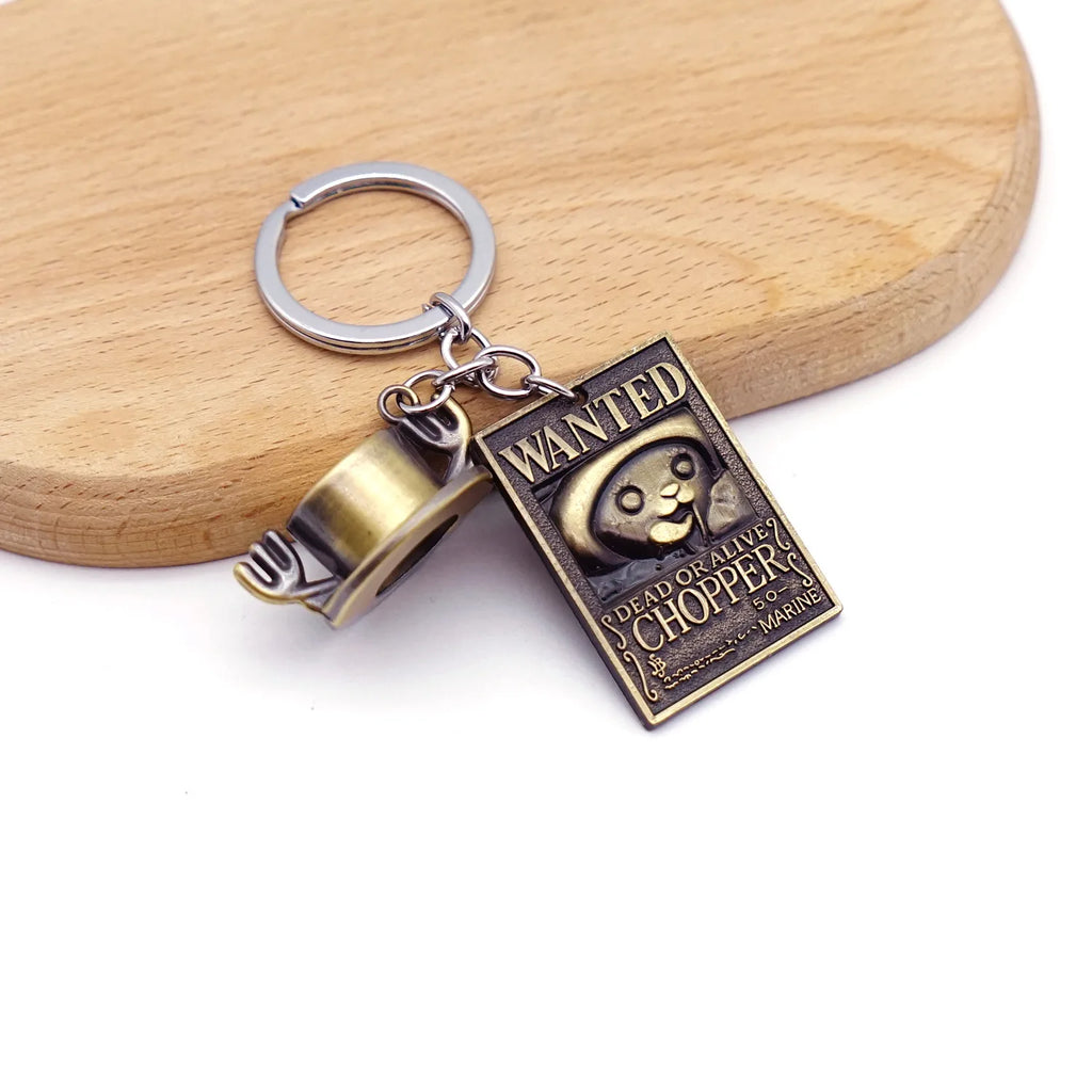 Wanted One Piece Keychain