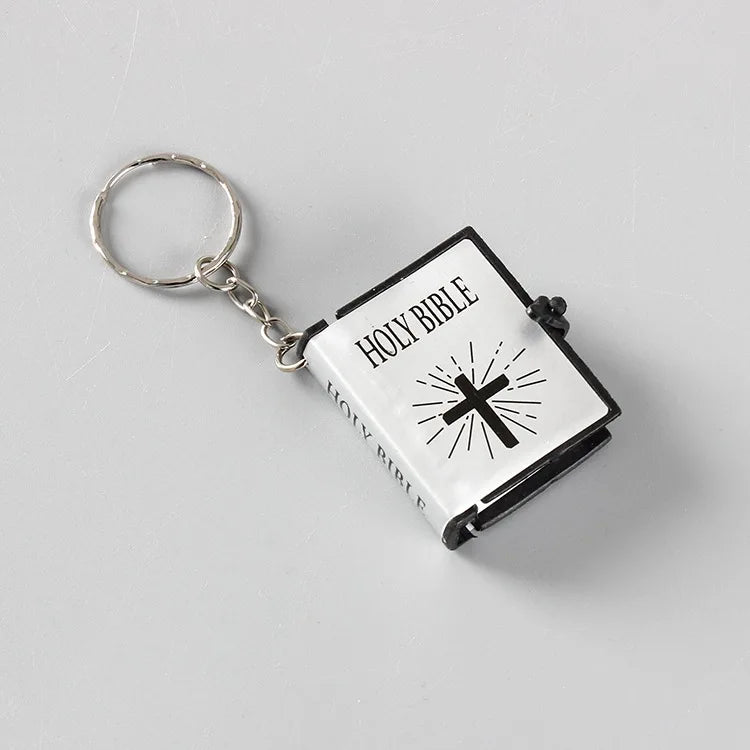 Fashion Holy Bible Keychain