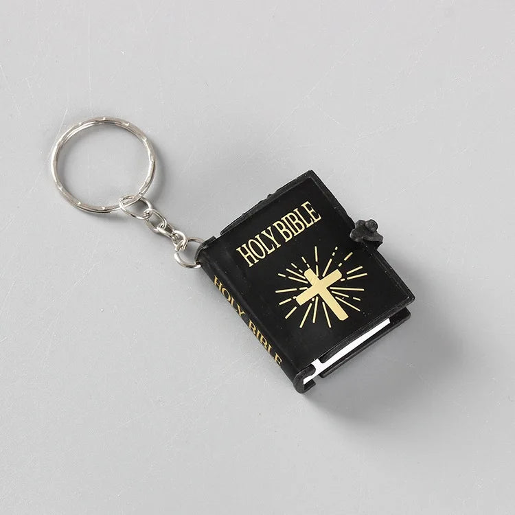 Fashion Holy Bible Keychain