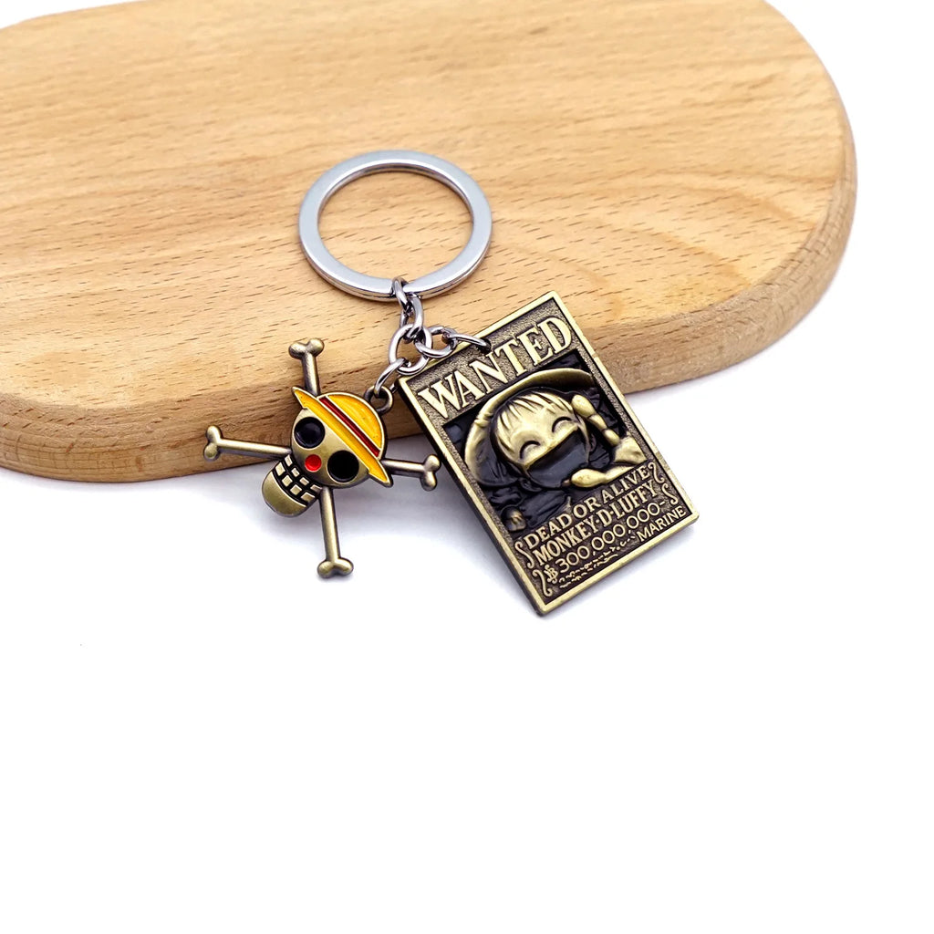 Wanted One Piece Keychain