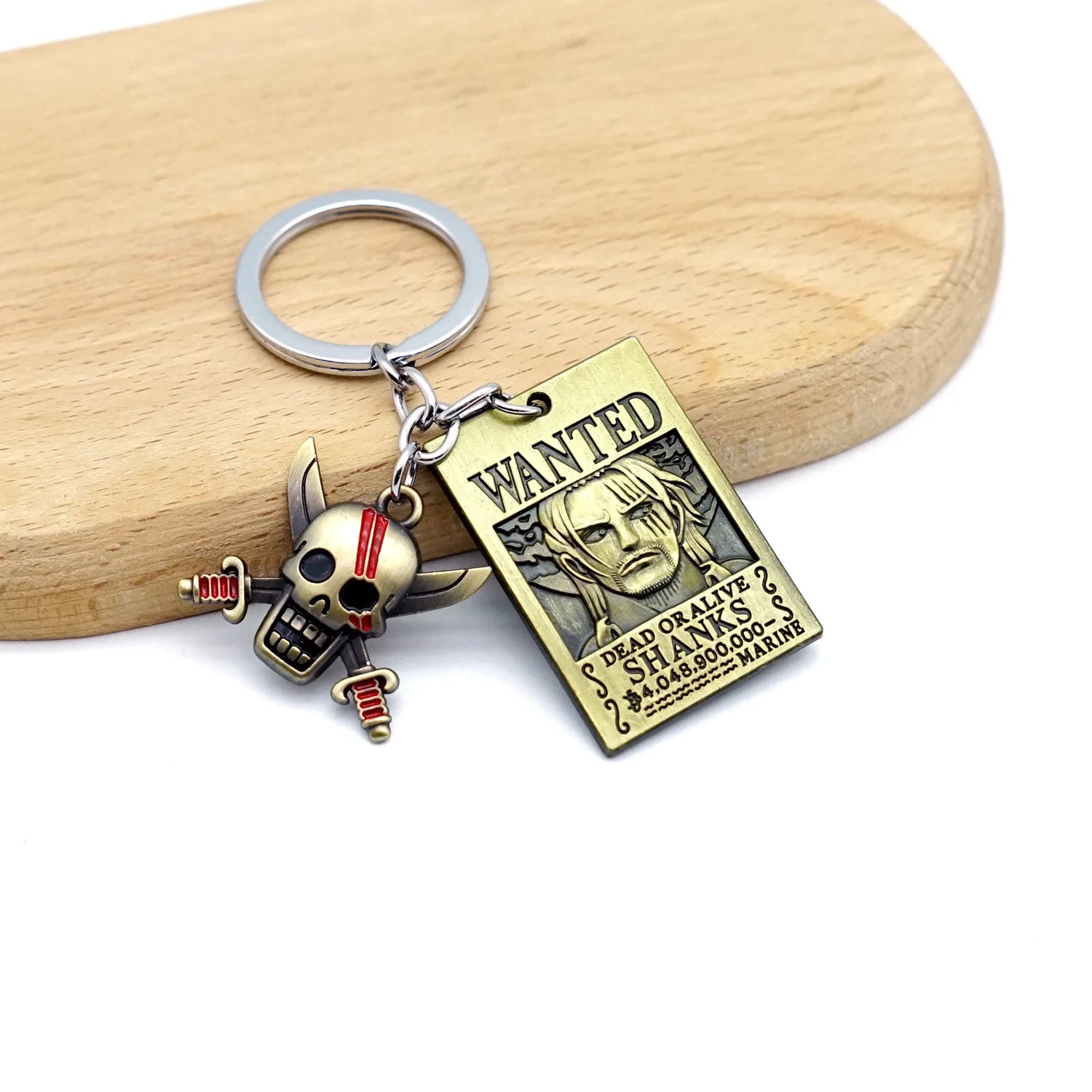 Wanted One Piece Keychain