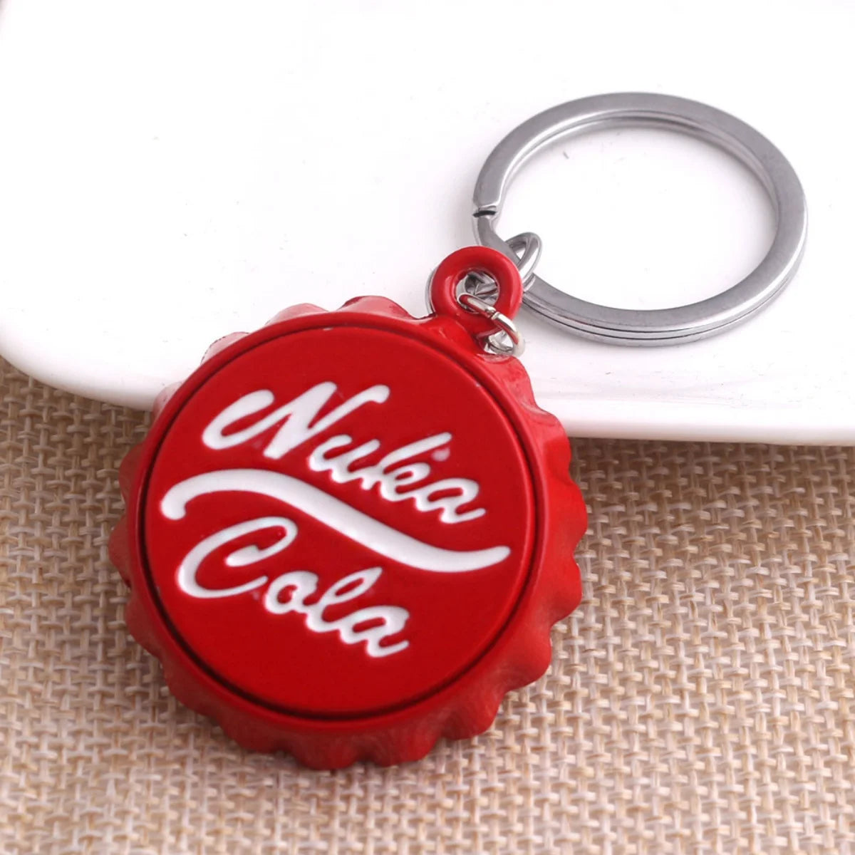 Nuka Cola Cap Keychain