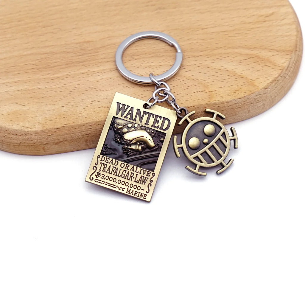 Wanted One Piece Keychain