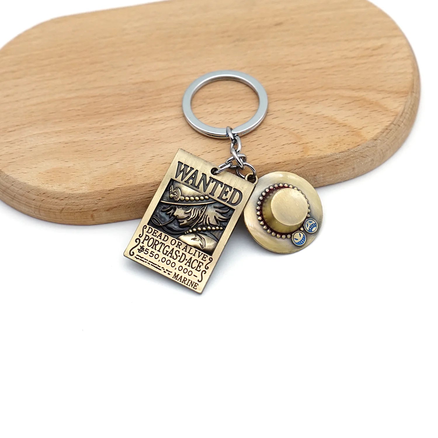 Wanted One Piece Keychain