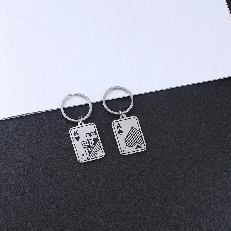 Ace of Spades Keychain