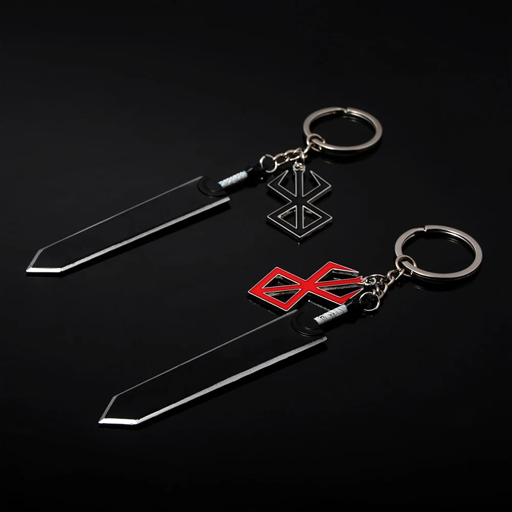 Guts Dragon Slashing Keychain Sword