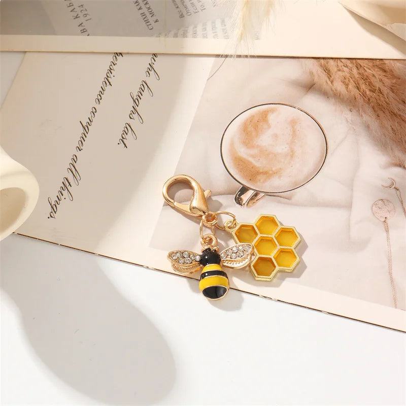 Cute Bee Keychain