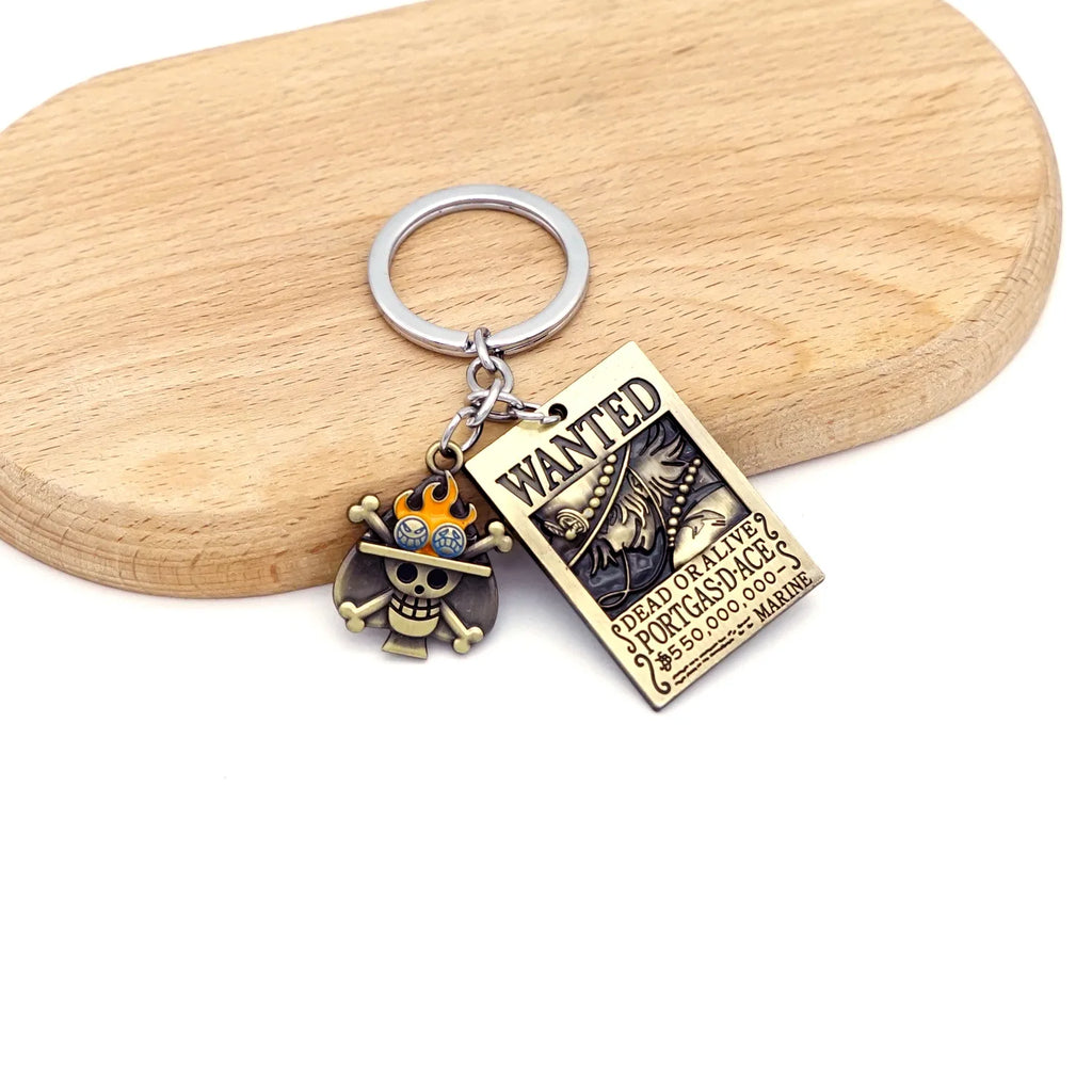 Wanted One Piece Keychain