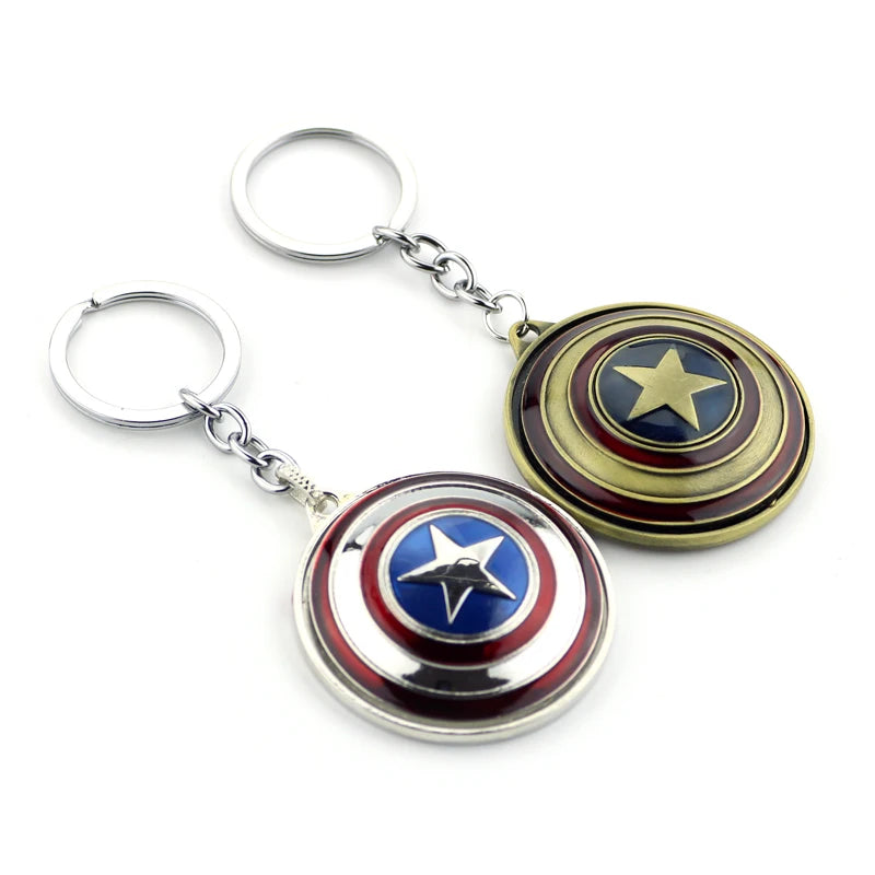 Captain America Shield Keychain