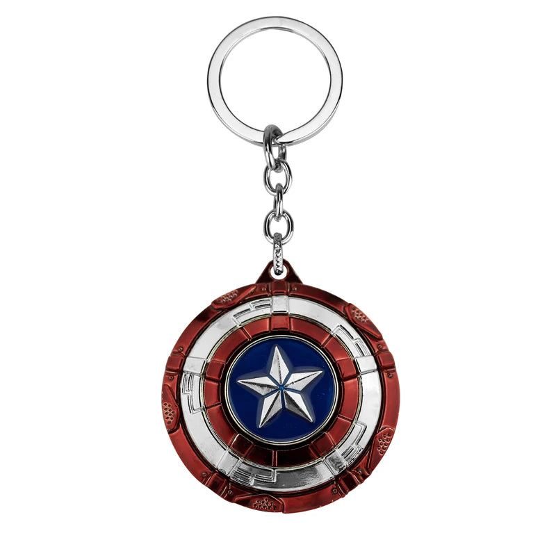 Captain America Shield Keychain