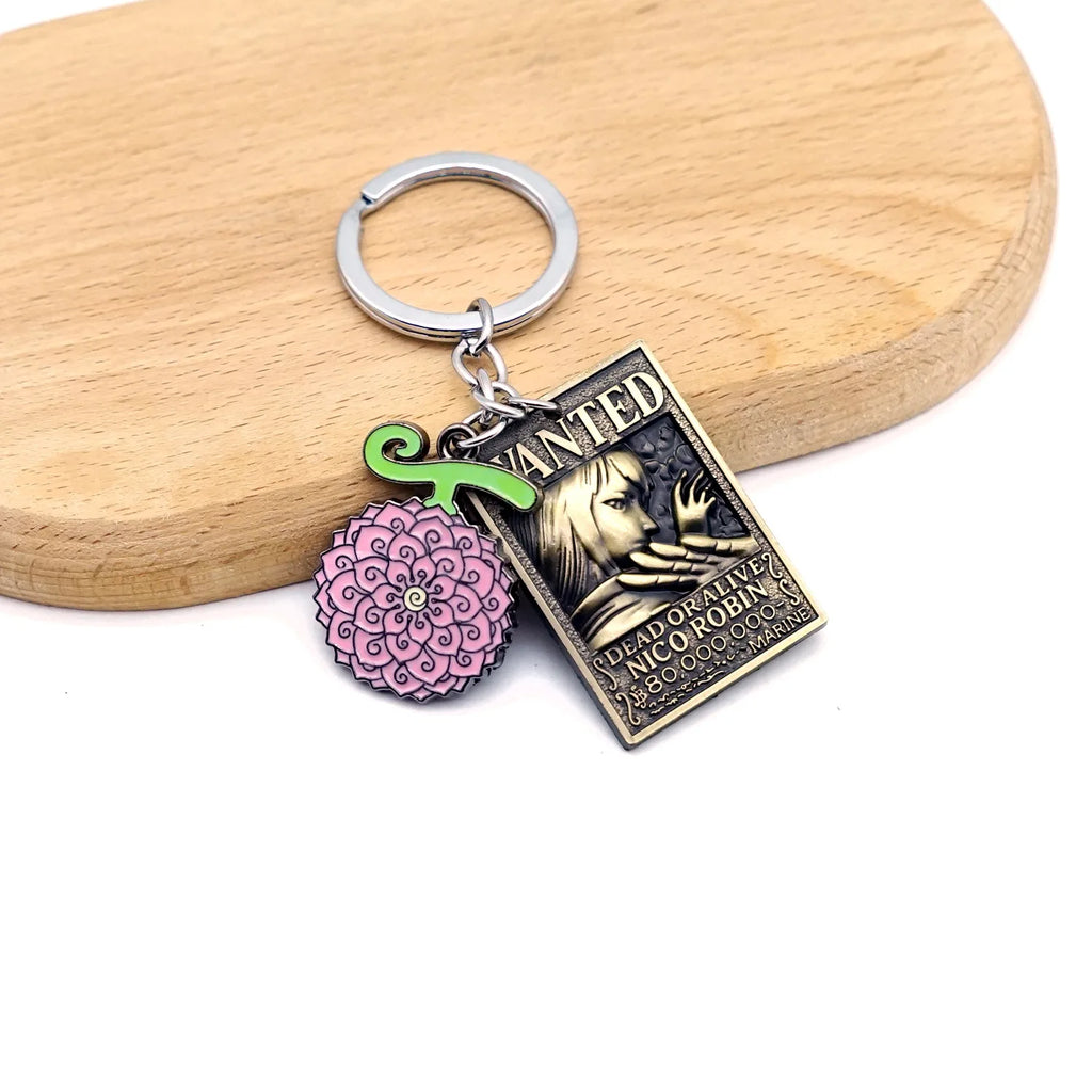 Wanted One Piece Keychain