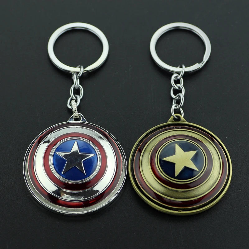 Captain America Shield Keychain