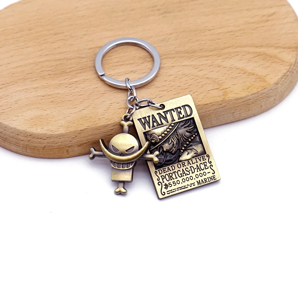 Wanted One Piece Keychain