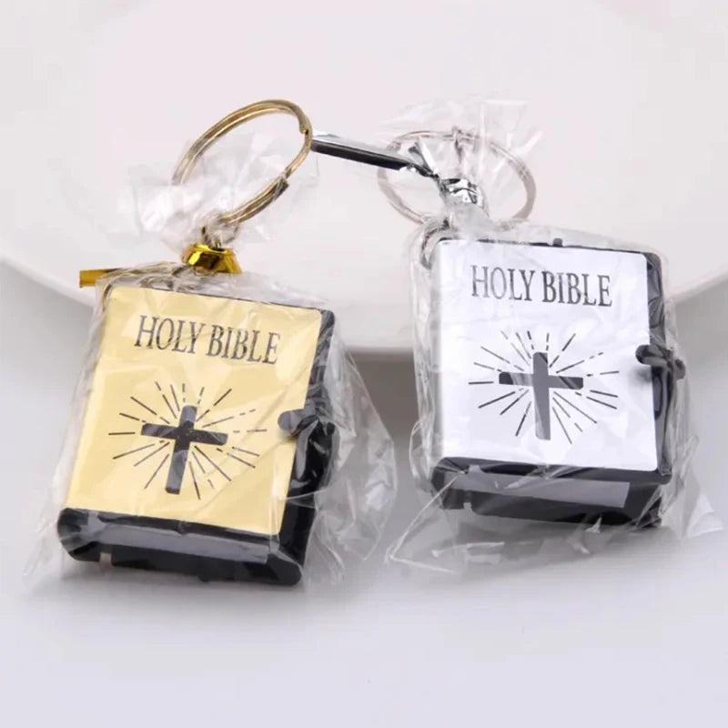 Fashion Holy Bible Keychain