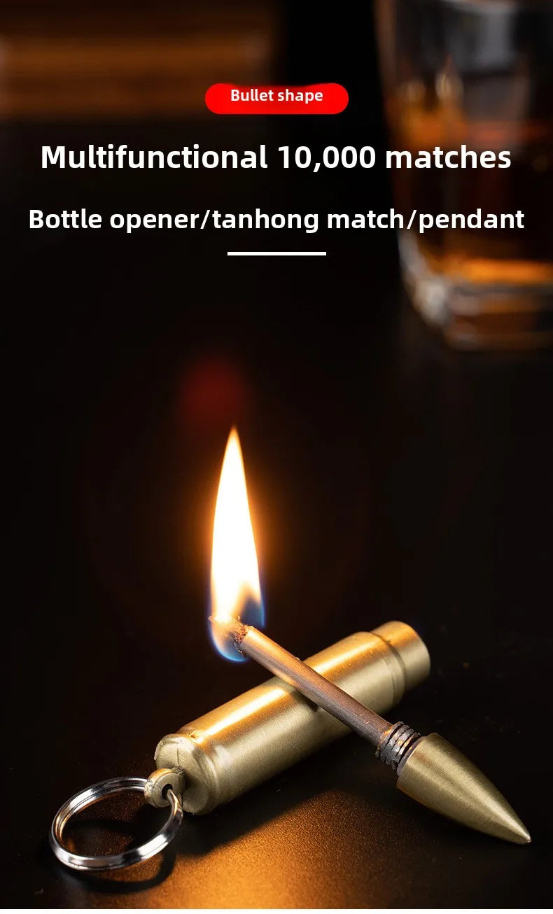 Lighter Bullet shaped Keychain