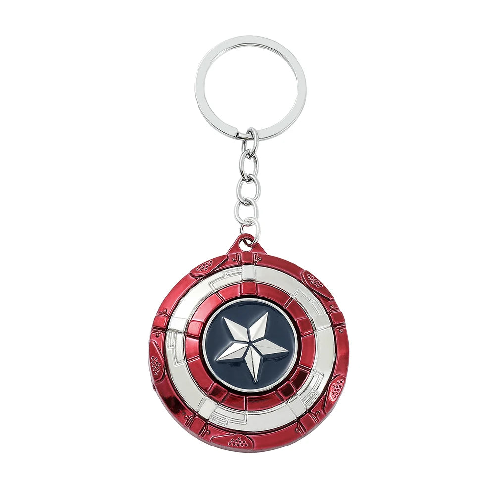 Captain America Shield Keychain