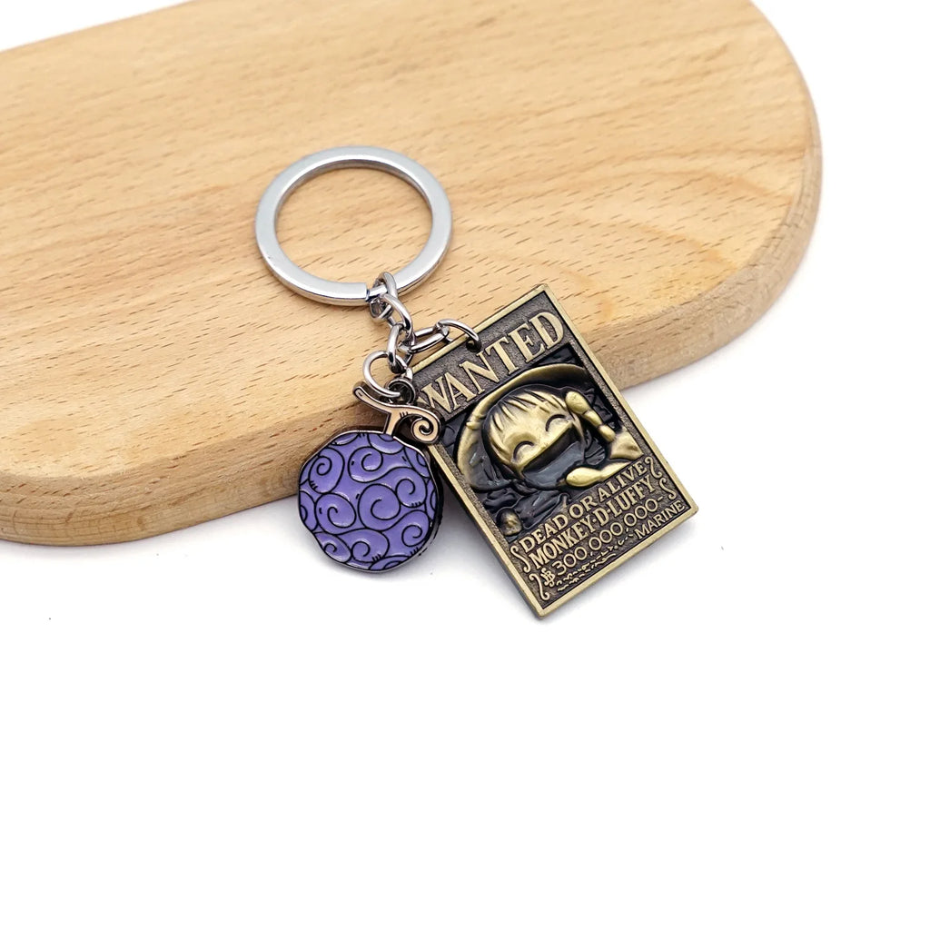 Wanted One Piece Keychain