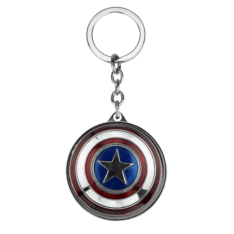 Captain America Shield Keychain
