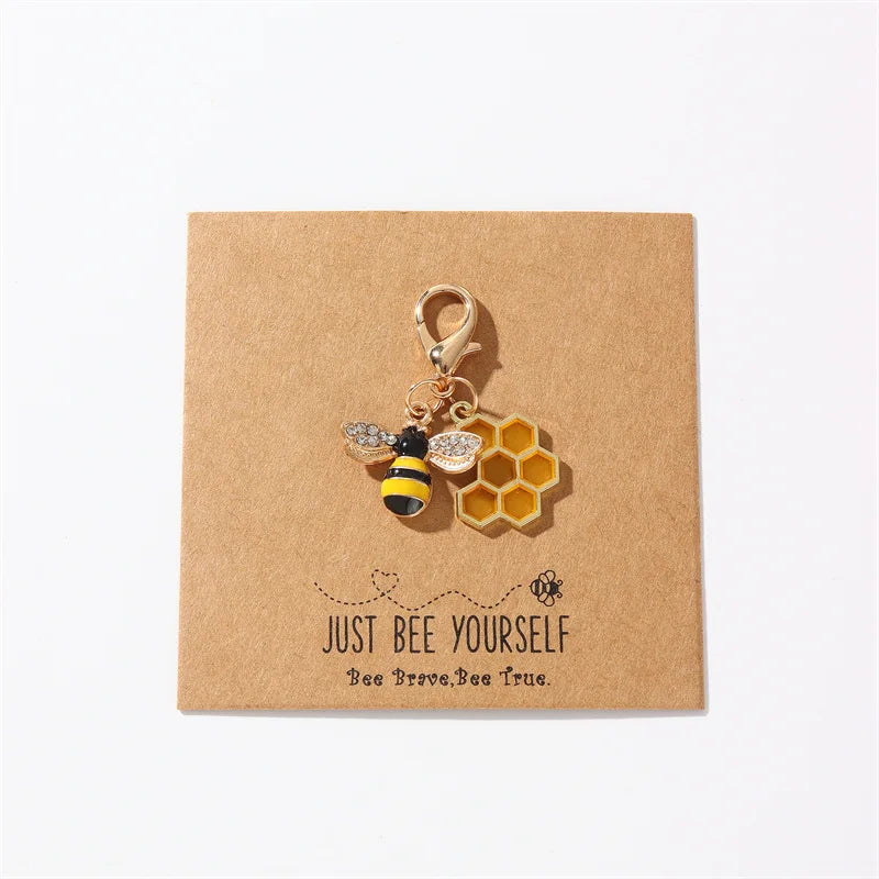 Cute Bee Keychain