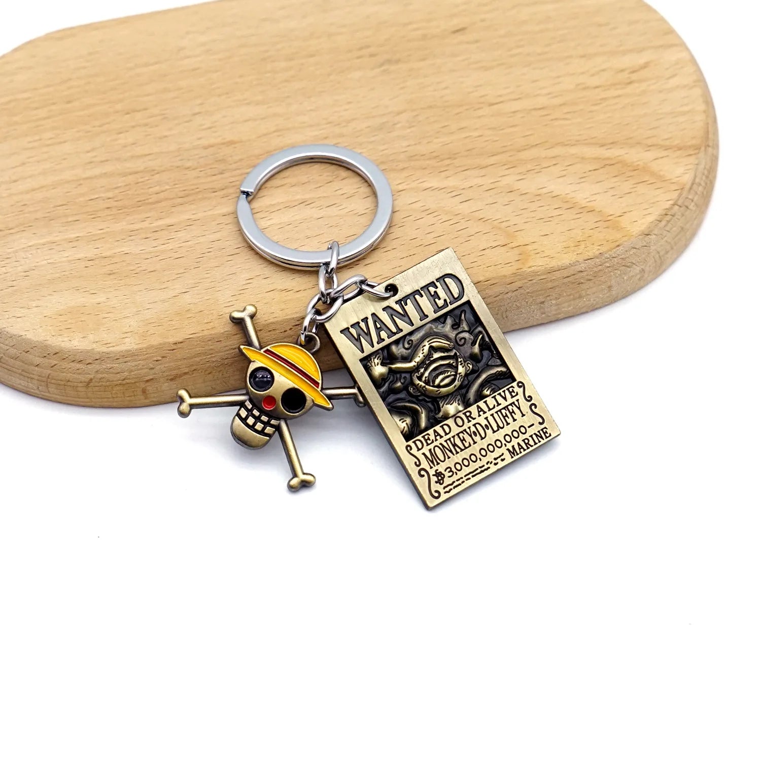 Wanted One Piece Keychain