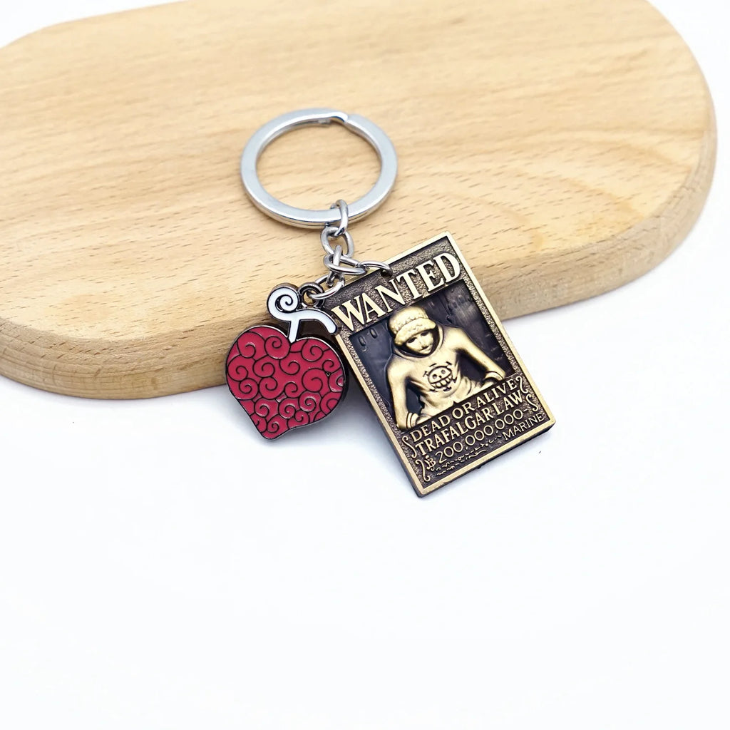 Wanted One Piece Keychain