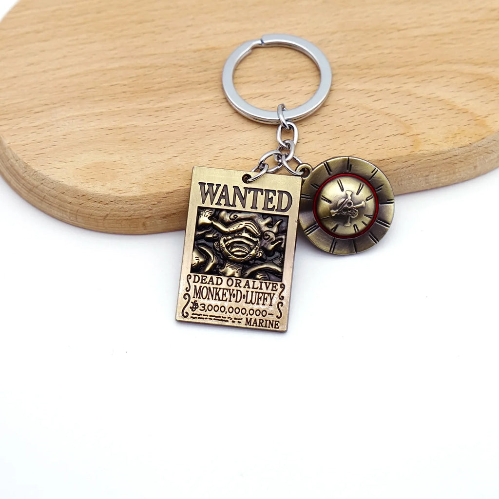 Wanted One Piece Keychain