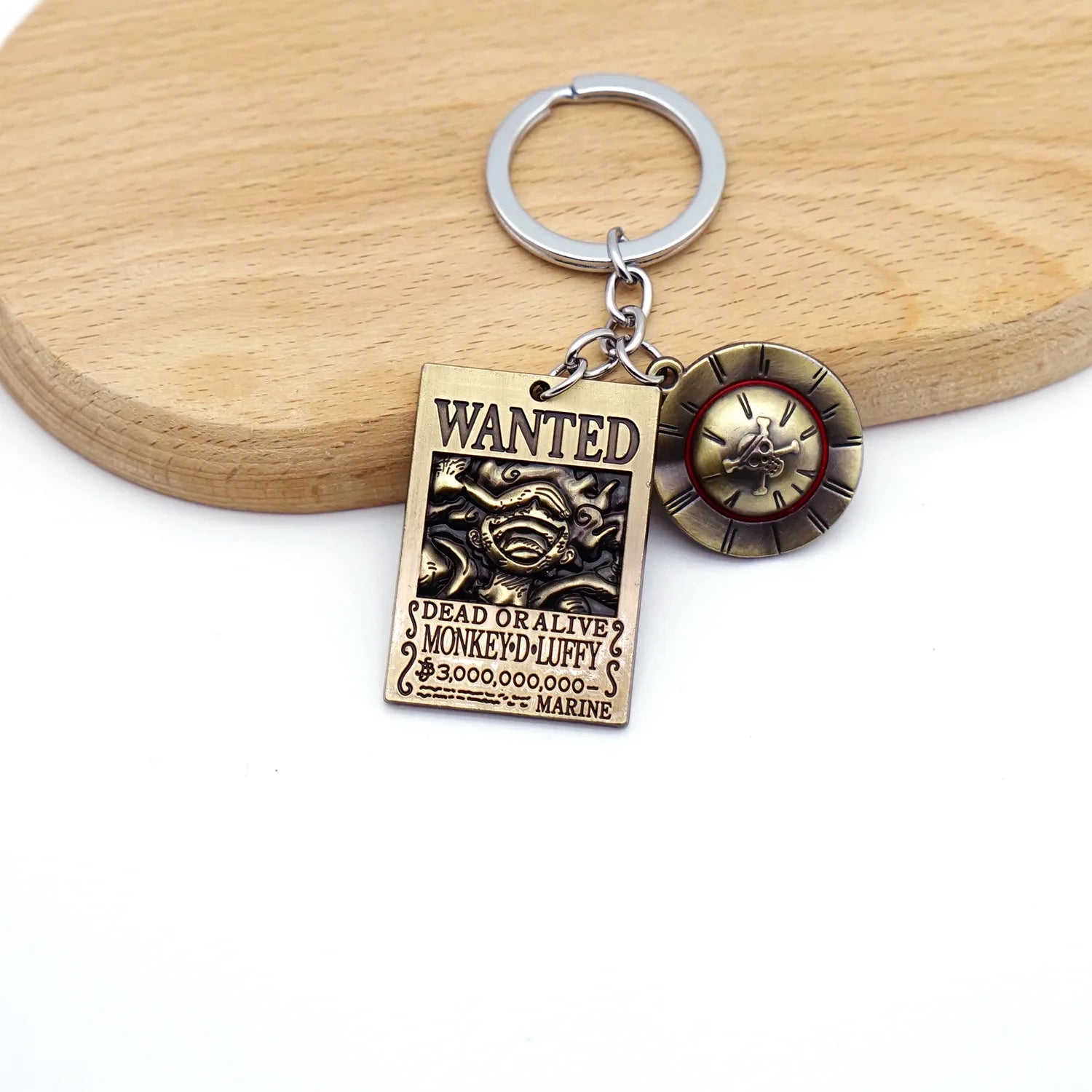 Wanted One Piece Keychain