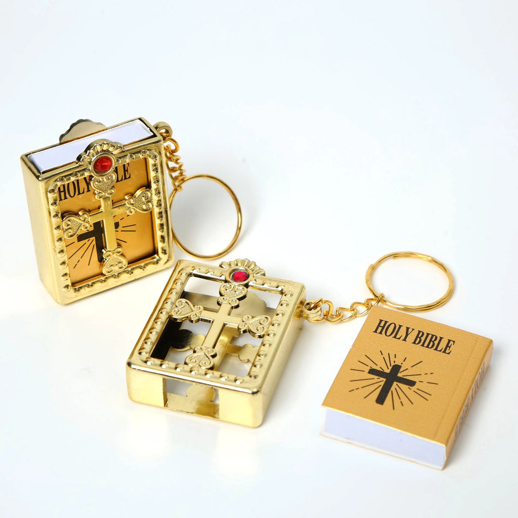 Fashion Holy Bible Keychain