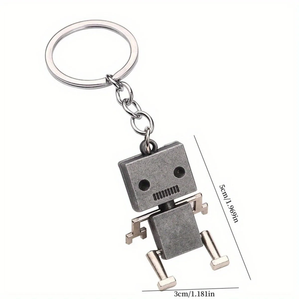 Cute Robot Keychain