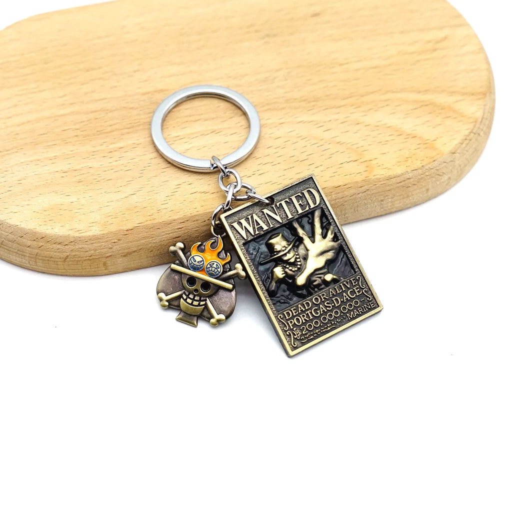 Wanted One Piece Keychain