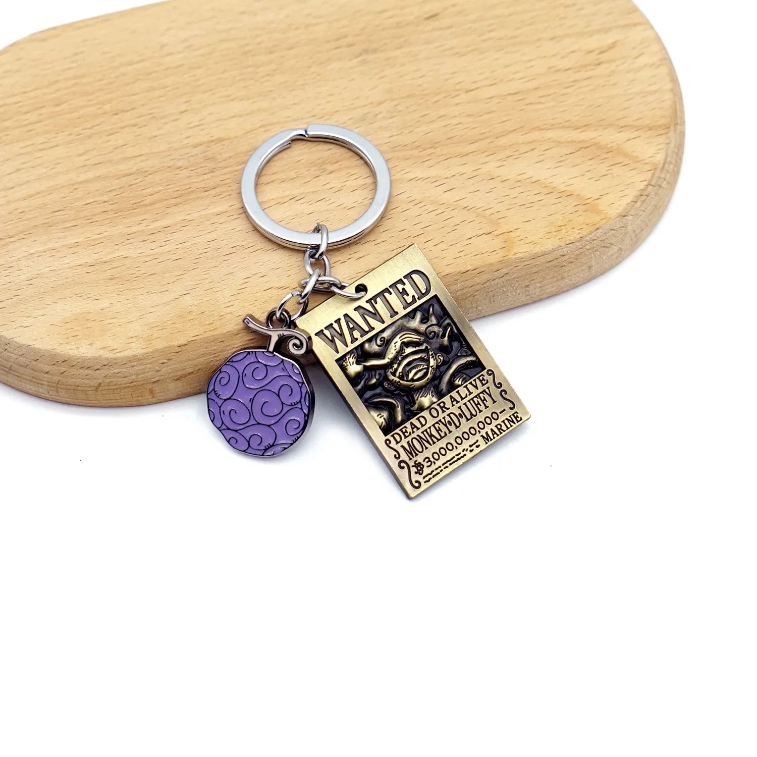 Wanted One Piece Keychain