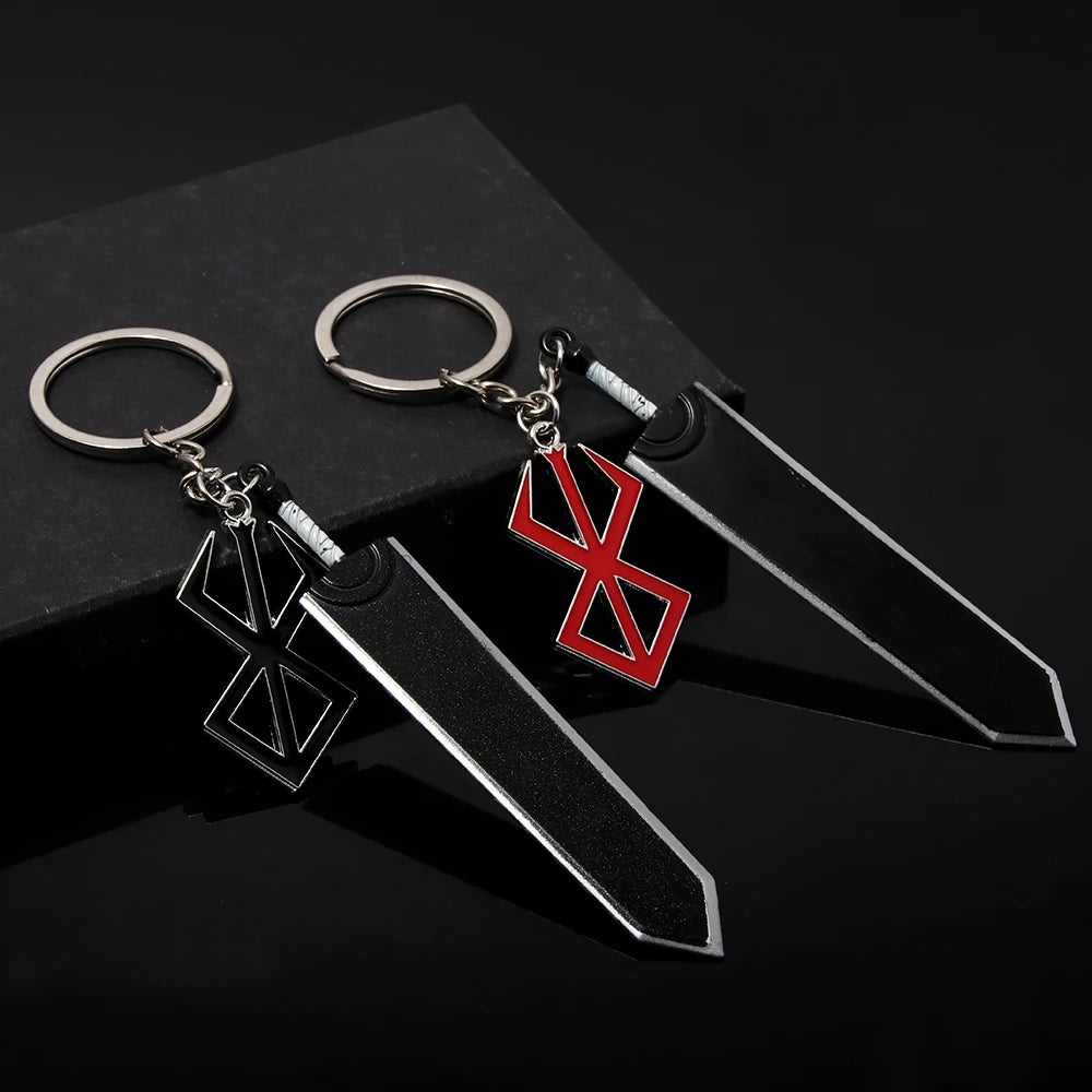 Guts Dragon Slashing Keychain Sword