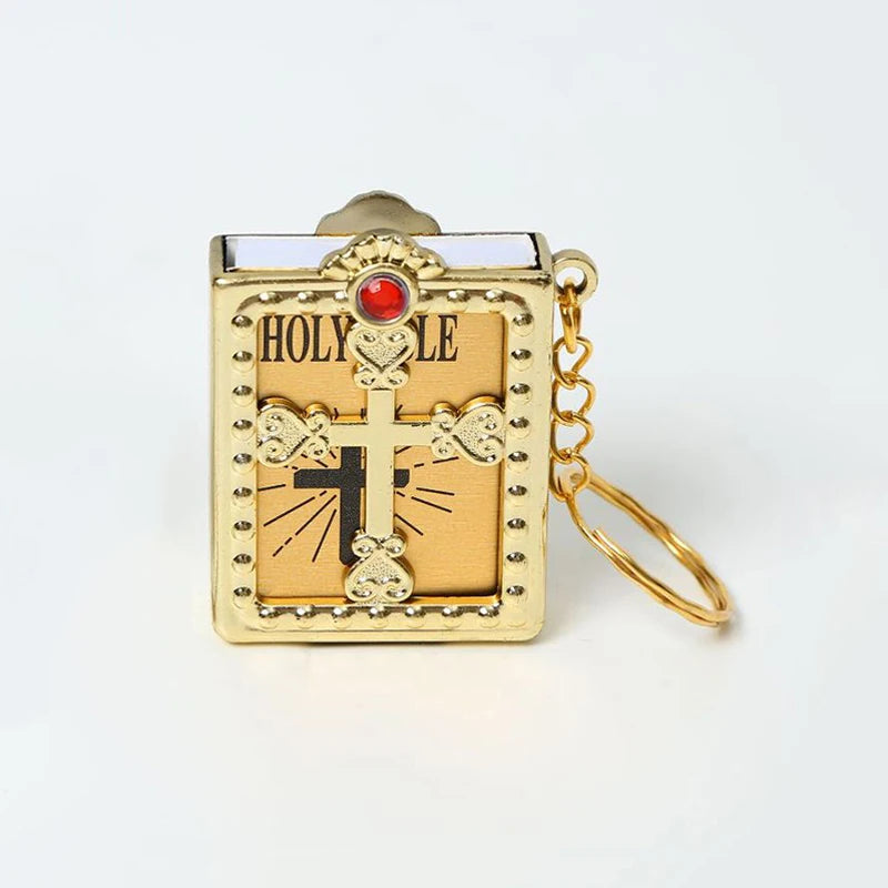 Fashion Holy Bible Keychain