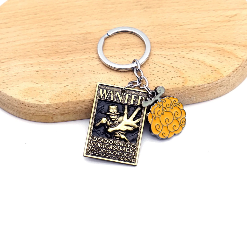 Wanted One Piece Keychain