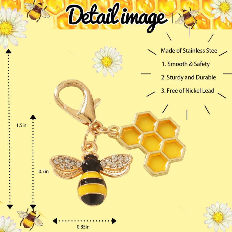 Cute Bee Keychain
