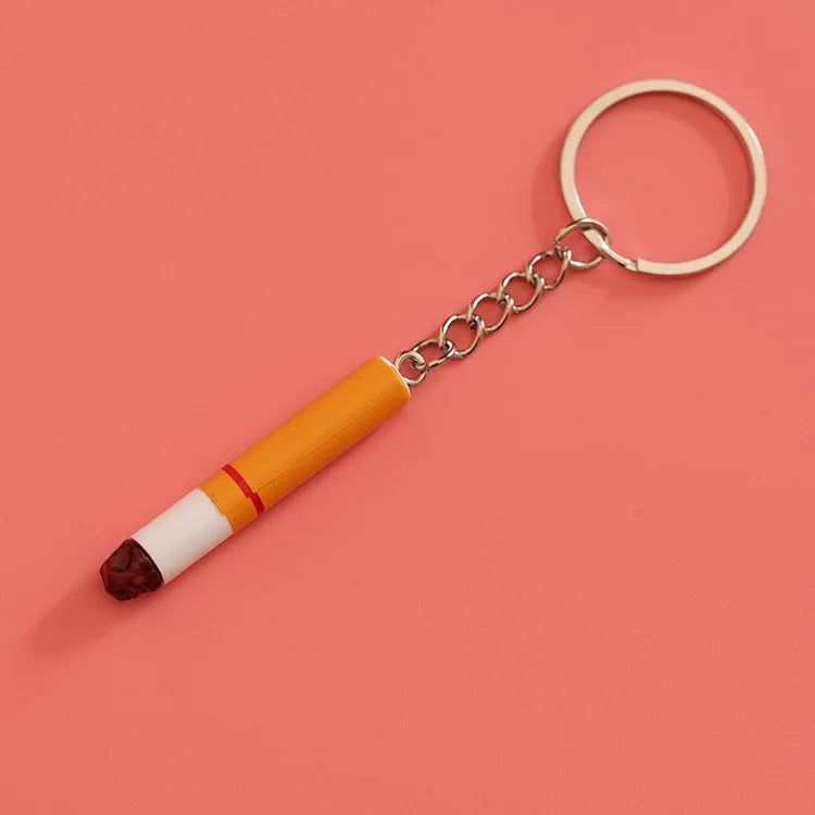 Cigarette Keychain Fashion