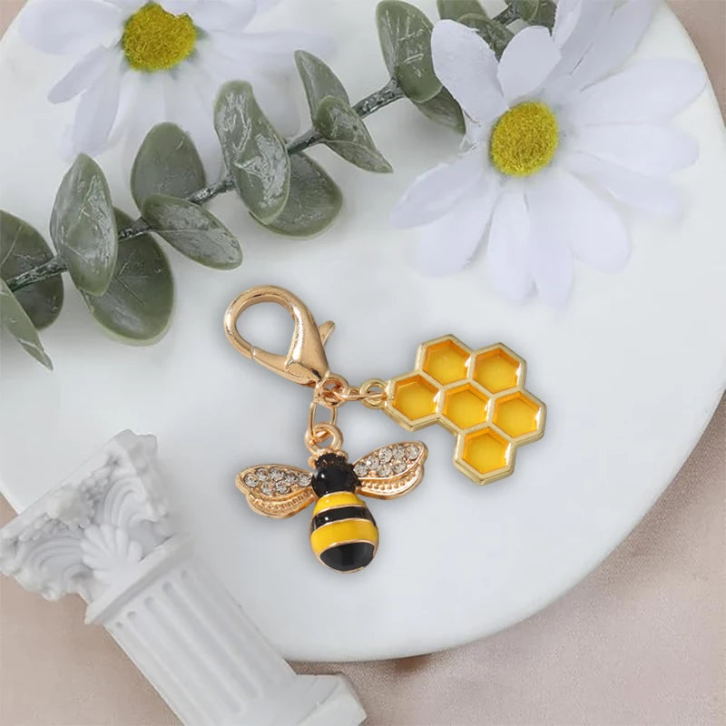 Cute Bee Keychain