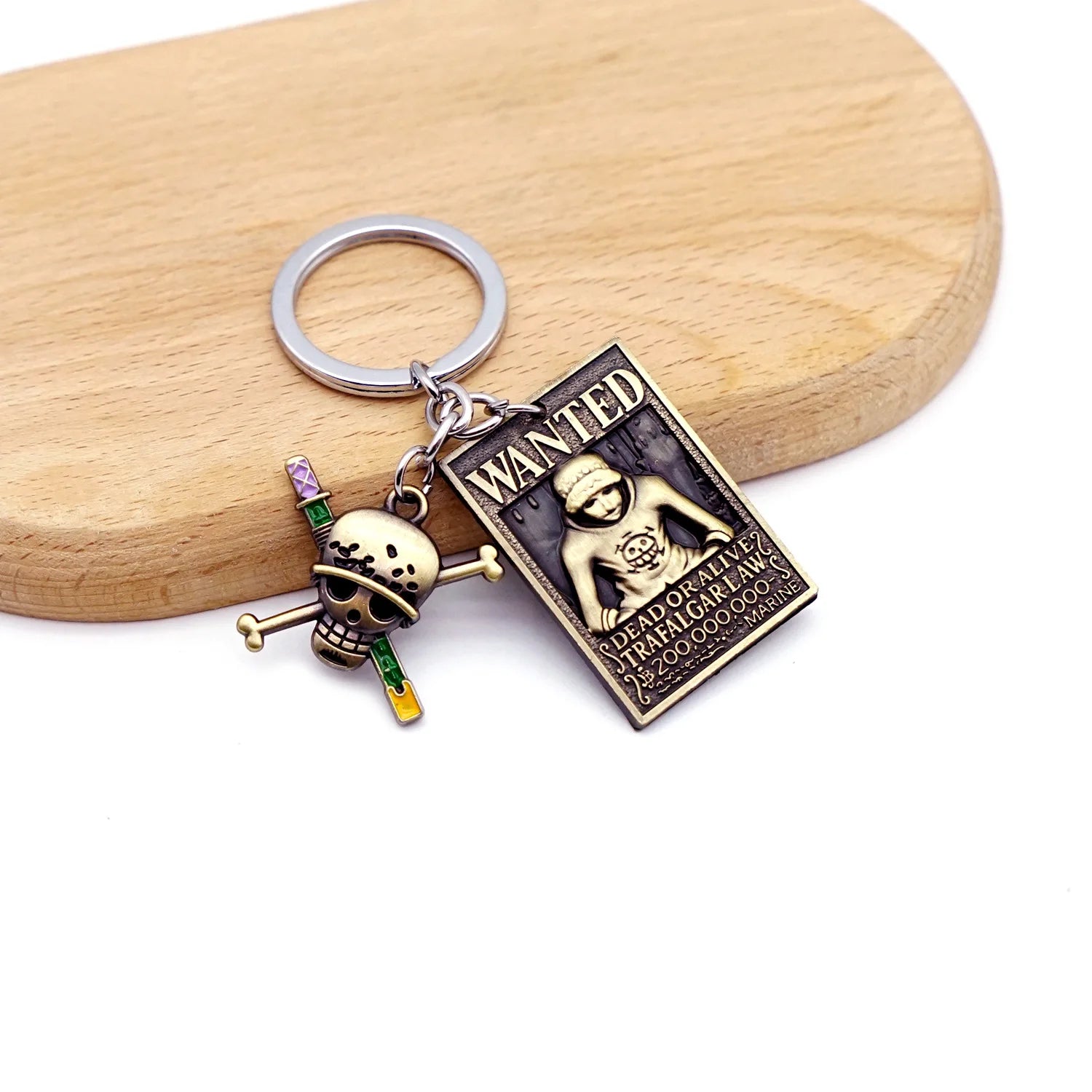 Wanted One Piece Keychain