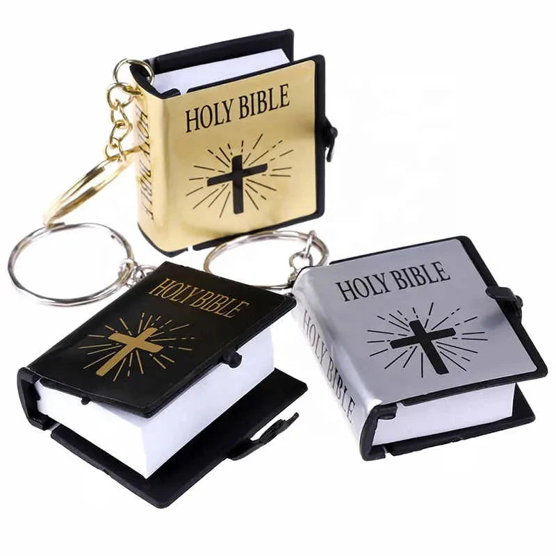 Fashion Holy Bible Keychain